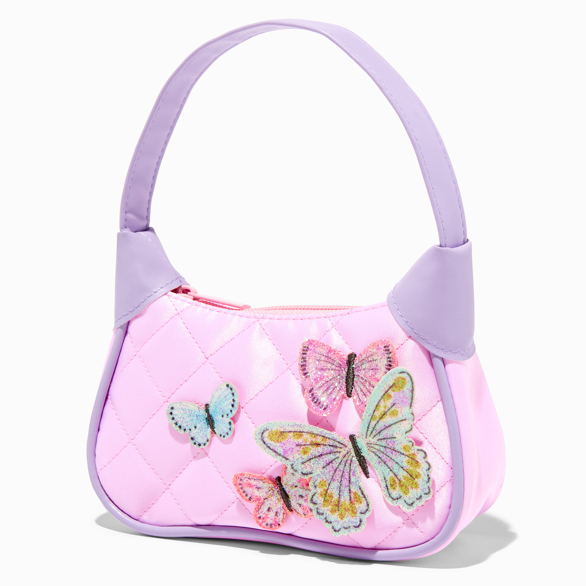 Pink Glitter Shoulder Bag | Claire's US